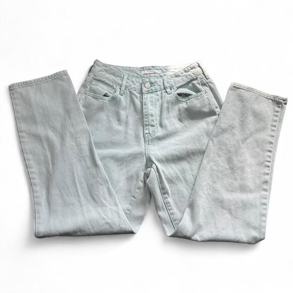 PacSun Denim - PacSun High-Rise Mint Green Mom Jeans - Size 25